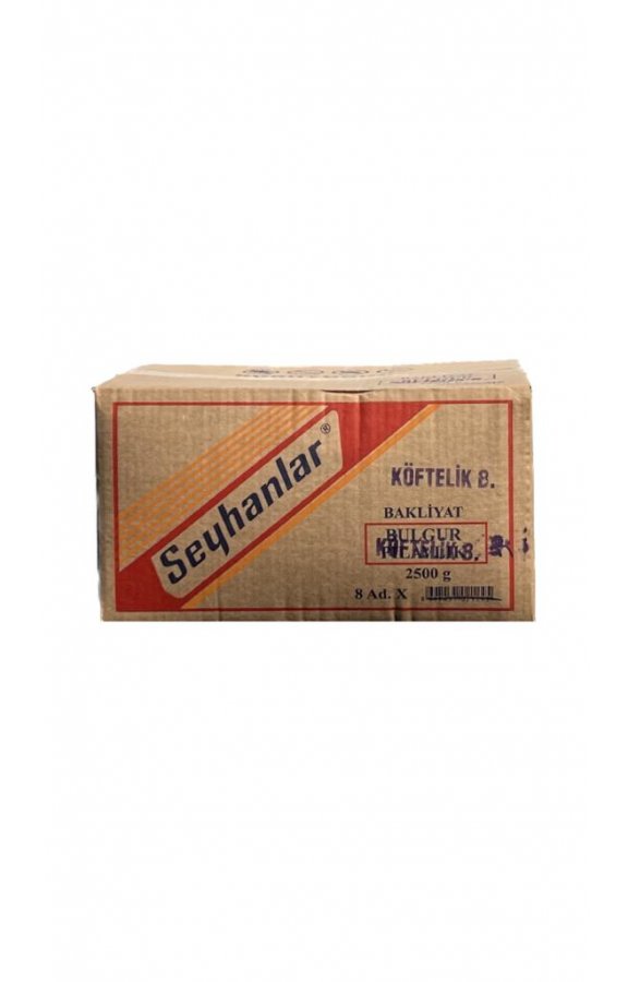 SEYHANLAR BULGUR KÖFTELİK (2,500 KG) KOLİ 