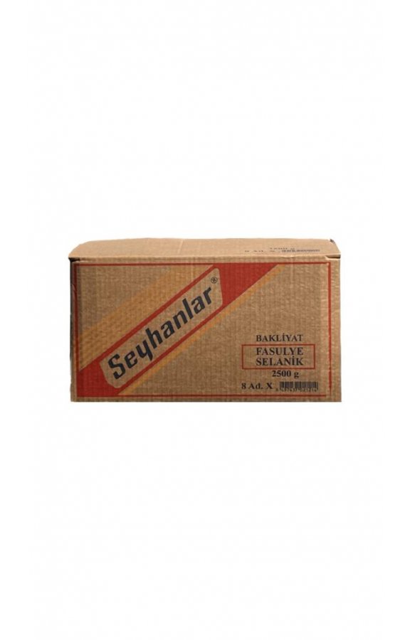 SEYHANLAR KURU FASULYE SELANİK (2,500 KG) KOLİ 