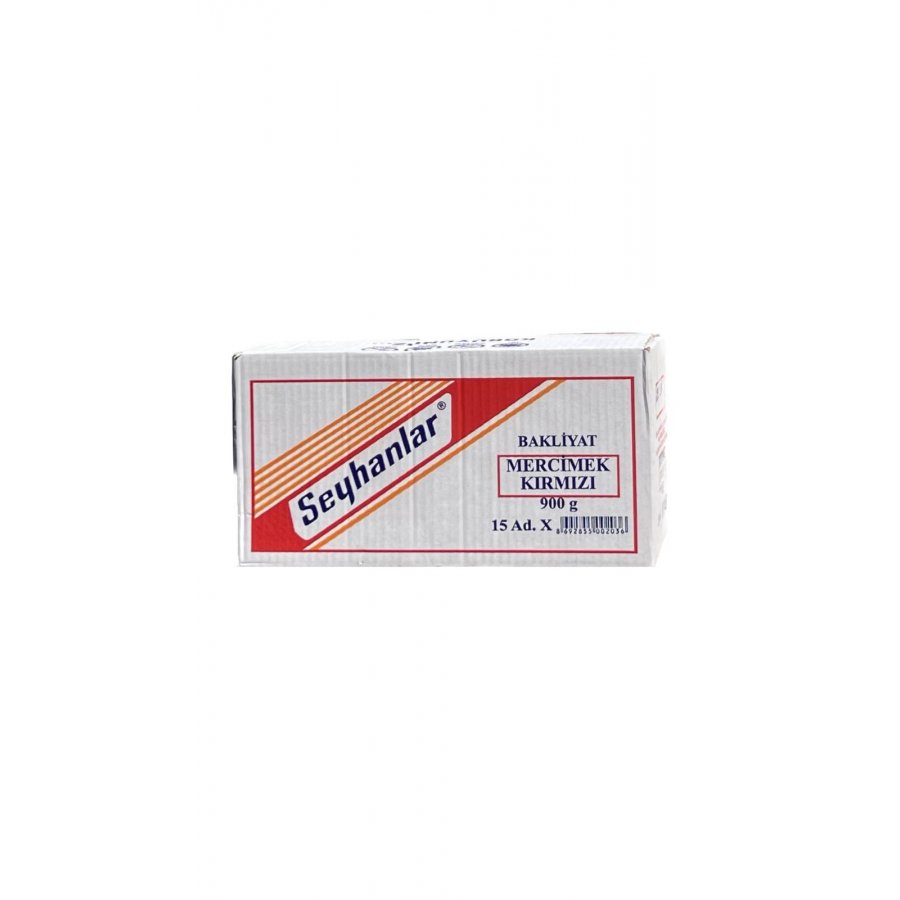 SEYHANLAR KIRMIZI İÇ MERCİMEK (900 G) KOLİ 