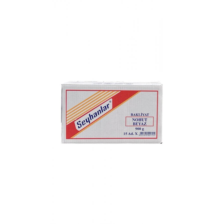 SEYHANLAR BEYAZ NOHUT  (900 G) KOLİ 